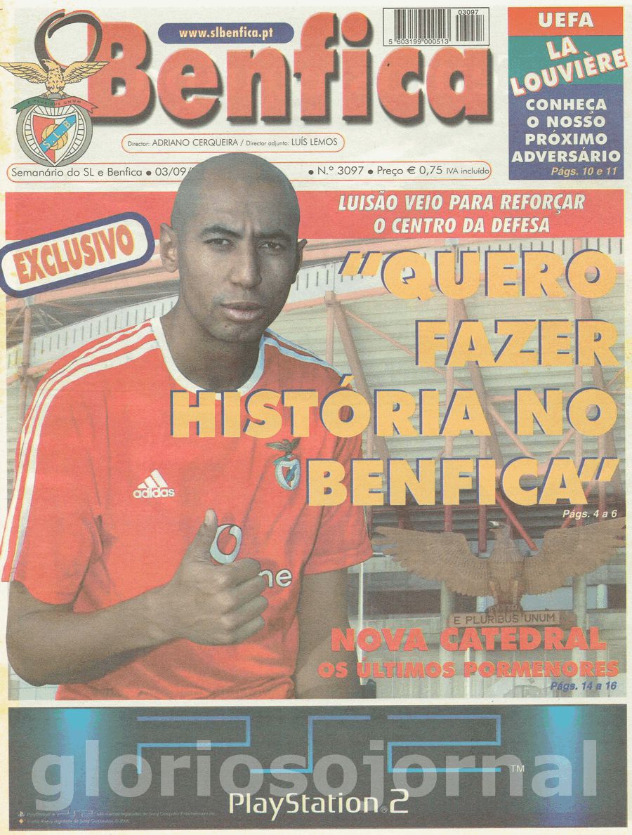 jornal o benfica 3097 2003-09-03